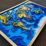 Макет Карта мира
